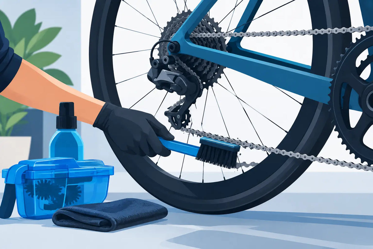 Nettoyer chaîne vélo sans perdre de watts