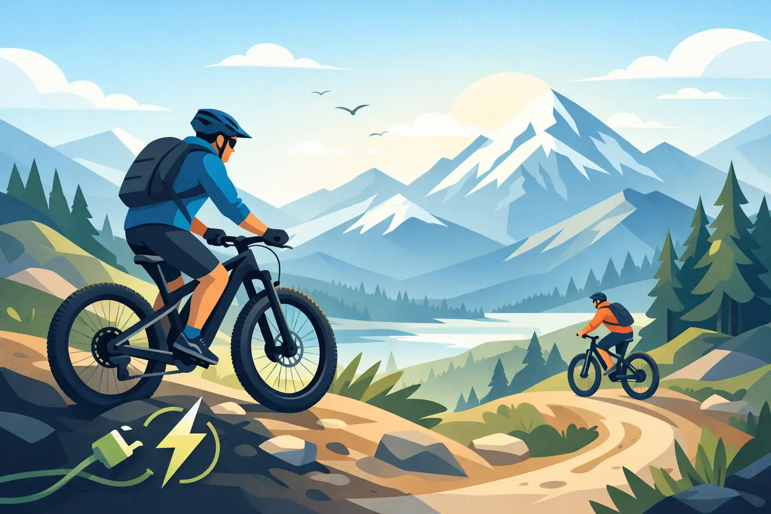 Meilleurs vélos électriques de montagne