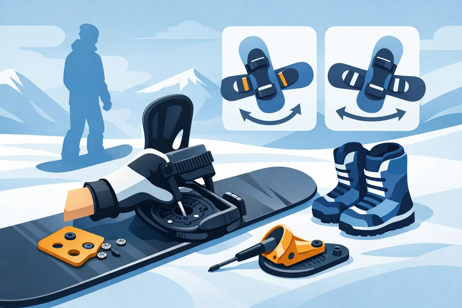 Comment régler ses fixations snowboard
