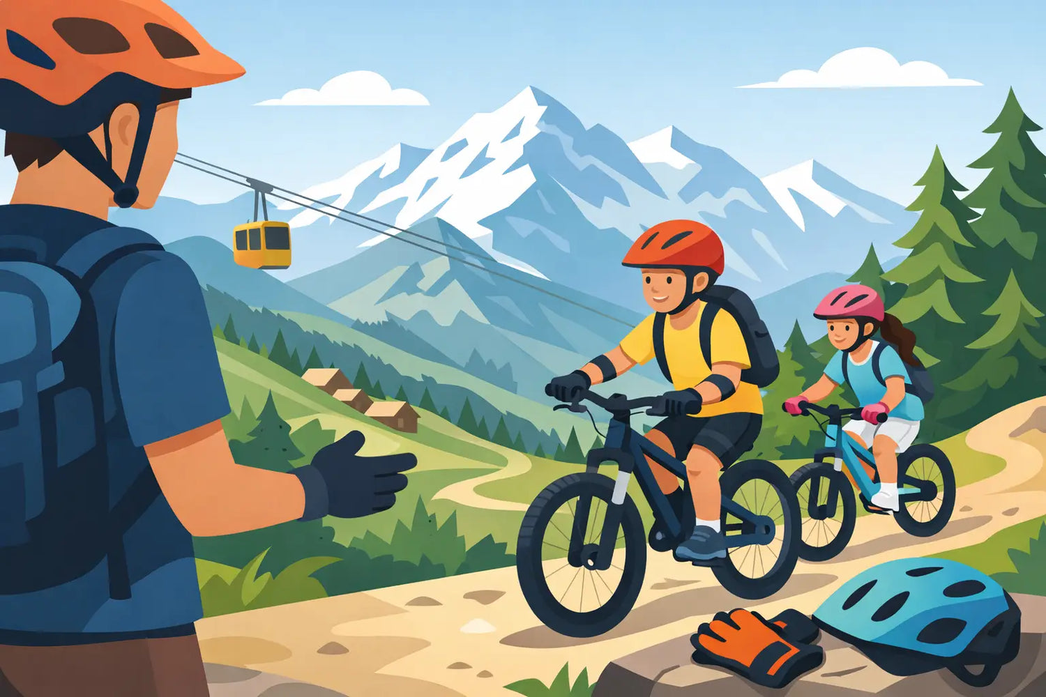 École VTT Verbier enfant - bien choisir
