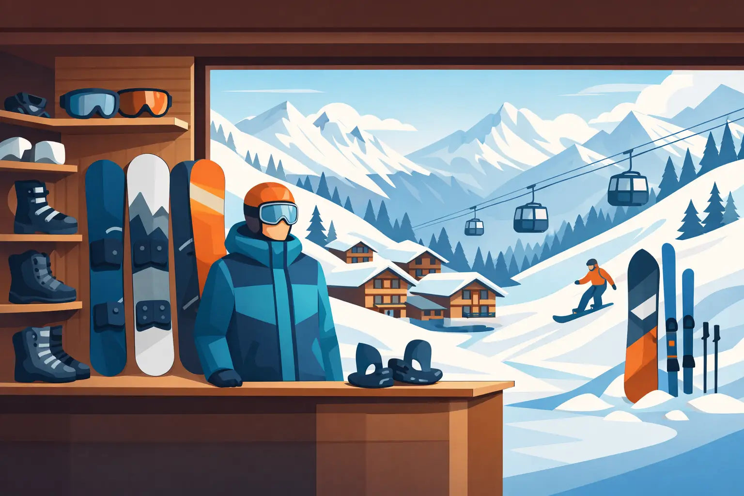 Magasin snowboard Verbier - bien choisir