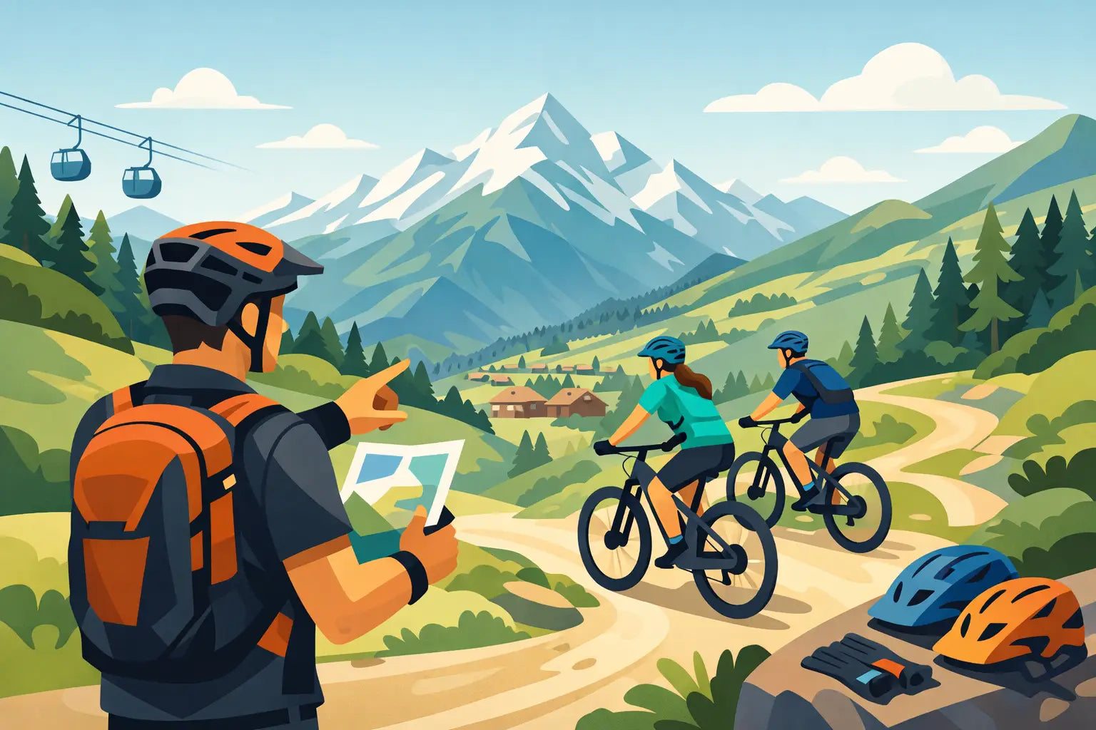 Cours VTT Verbier adulte - bien choisir