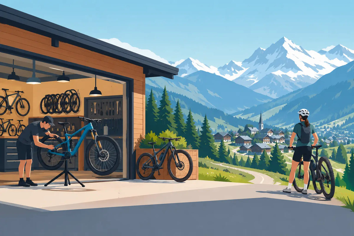 Bike shop Verbier pour rouler juste et longtemps
