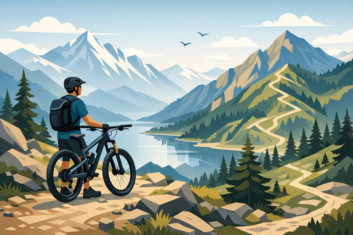 Quel vélo pour sentiers alpins ? Le bon choix
