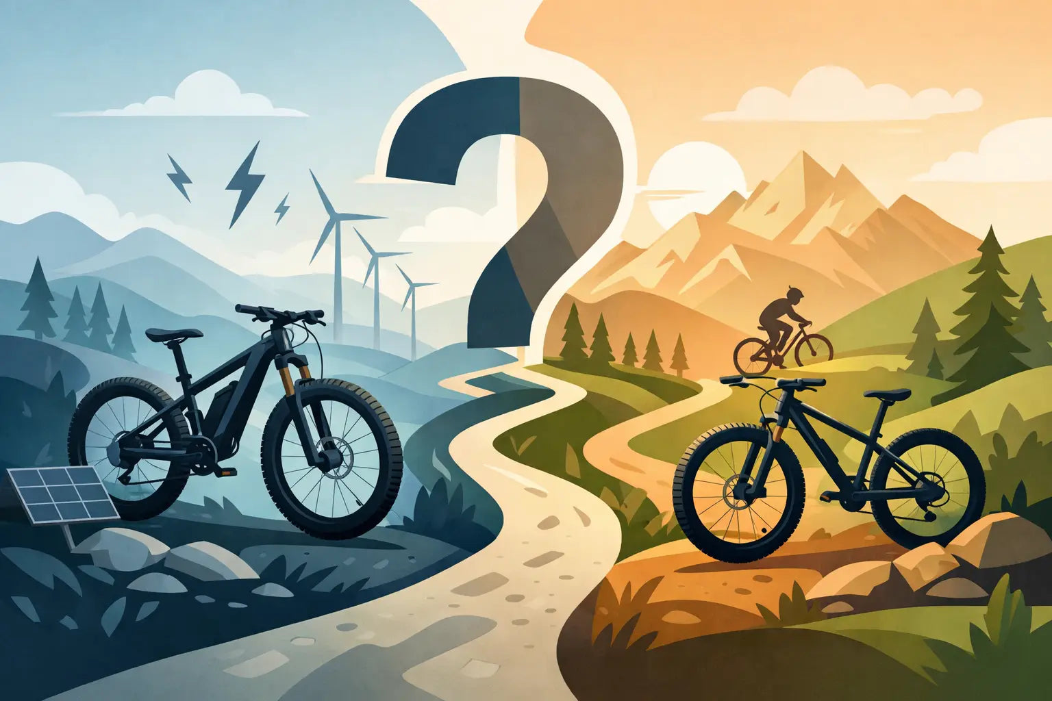 VTT électrique ou musculaire: que choisir ?