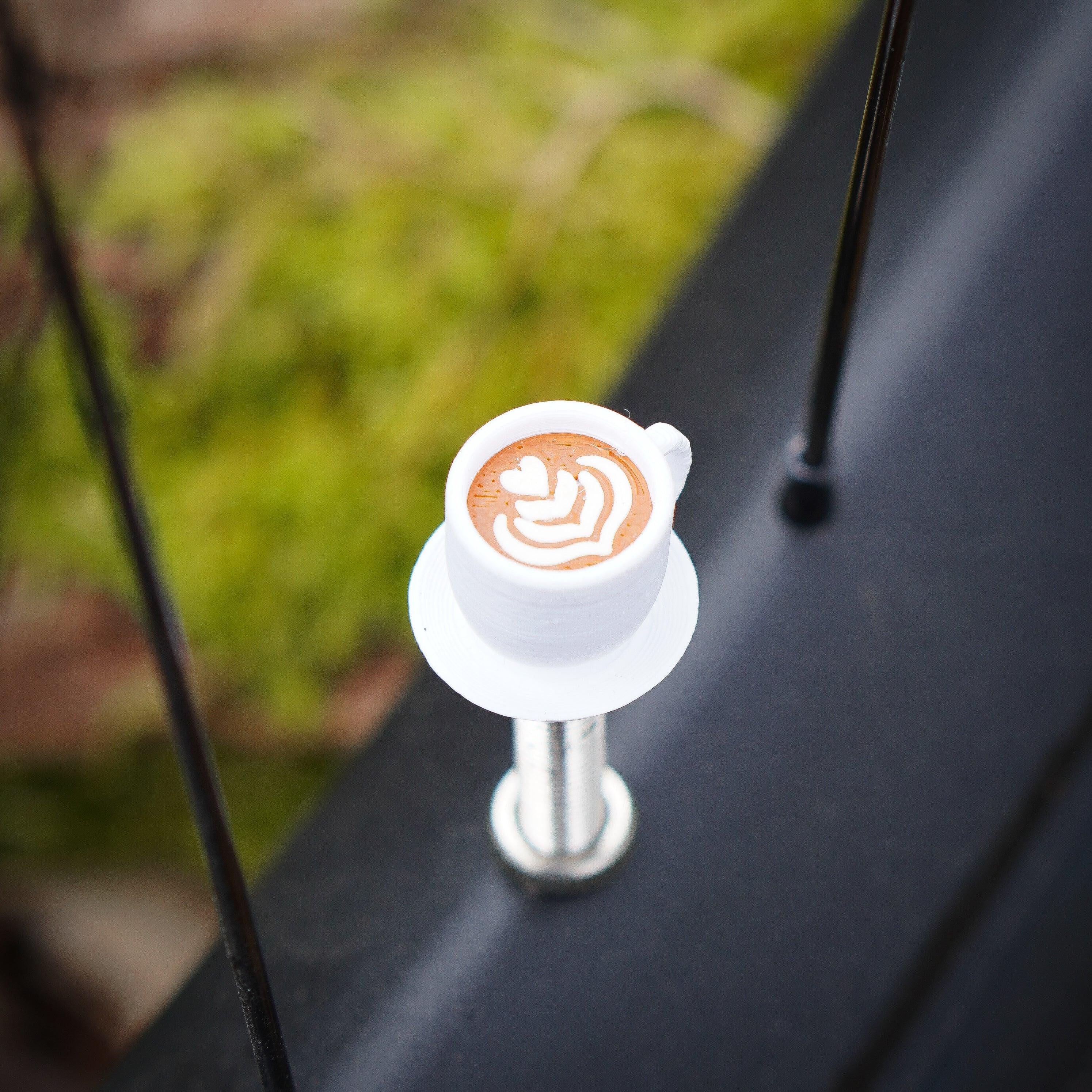 Flat white Kaffee | Ventilkappe