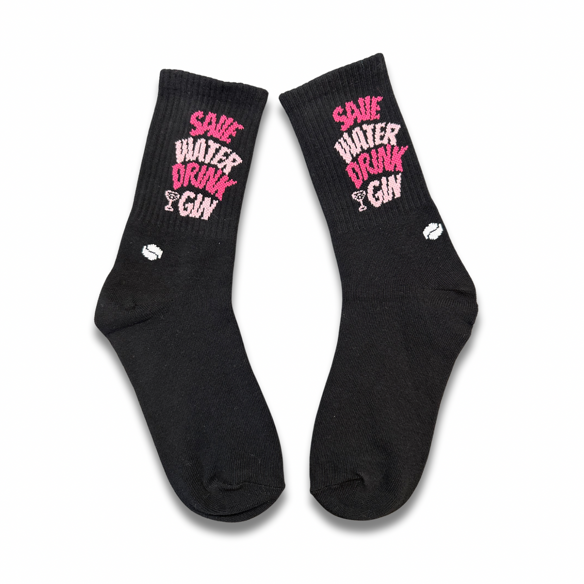Save Water Drink Gin Socks.