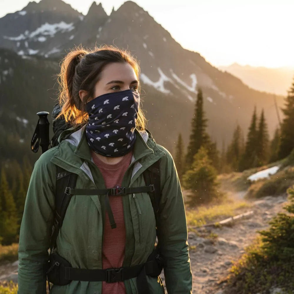 Cache cou réversible