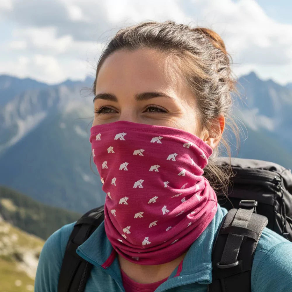 Cache cou réversible