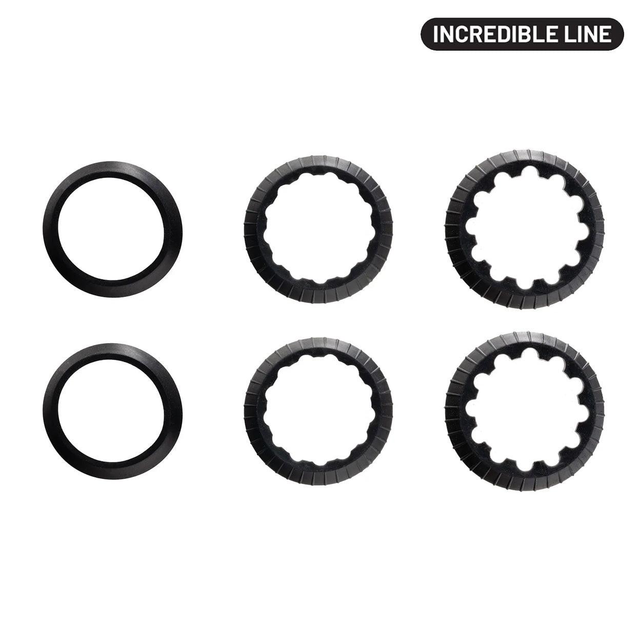 DAYSAVER - Kompensationsringe für Incredible Handlebar Mount