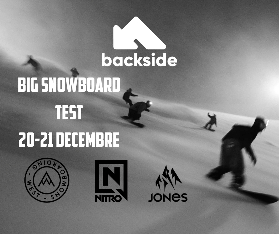 BIG BACKSIDE TEST DAY - Backside Event