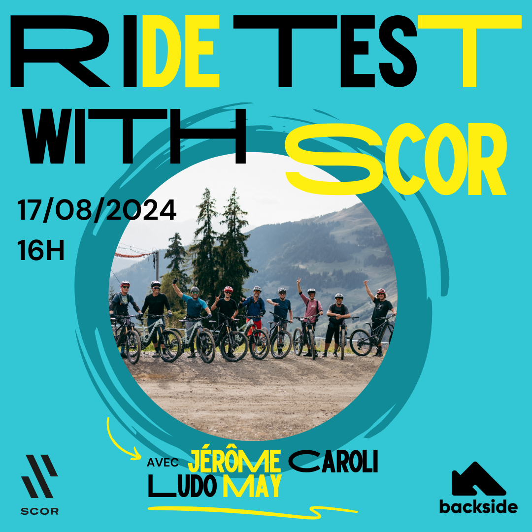 Viens rider avec la team SCOR