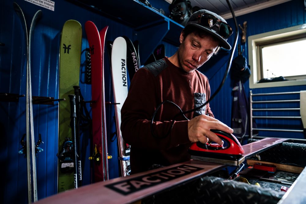 service ski backside verbier