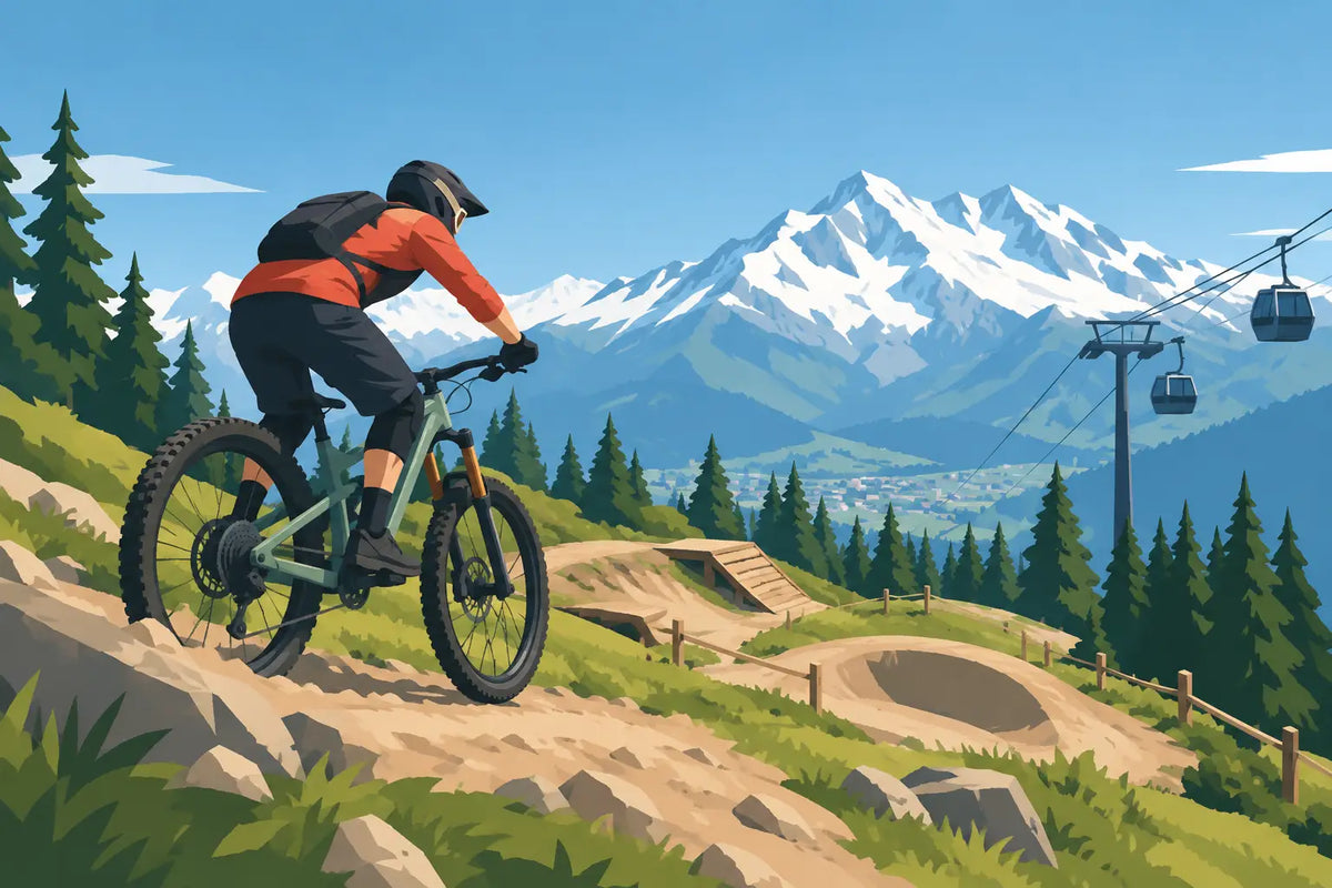 Guide sécurité du bike park de Verbier