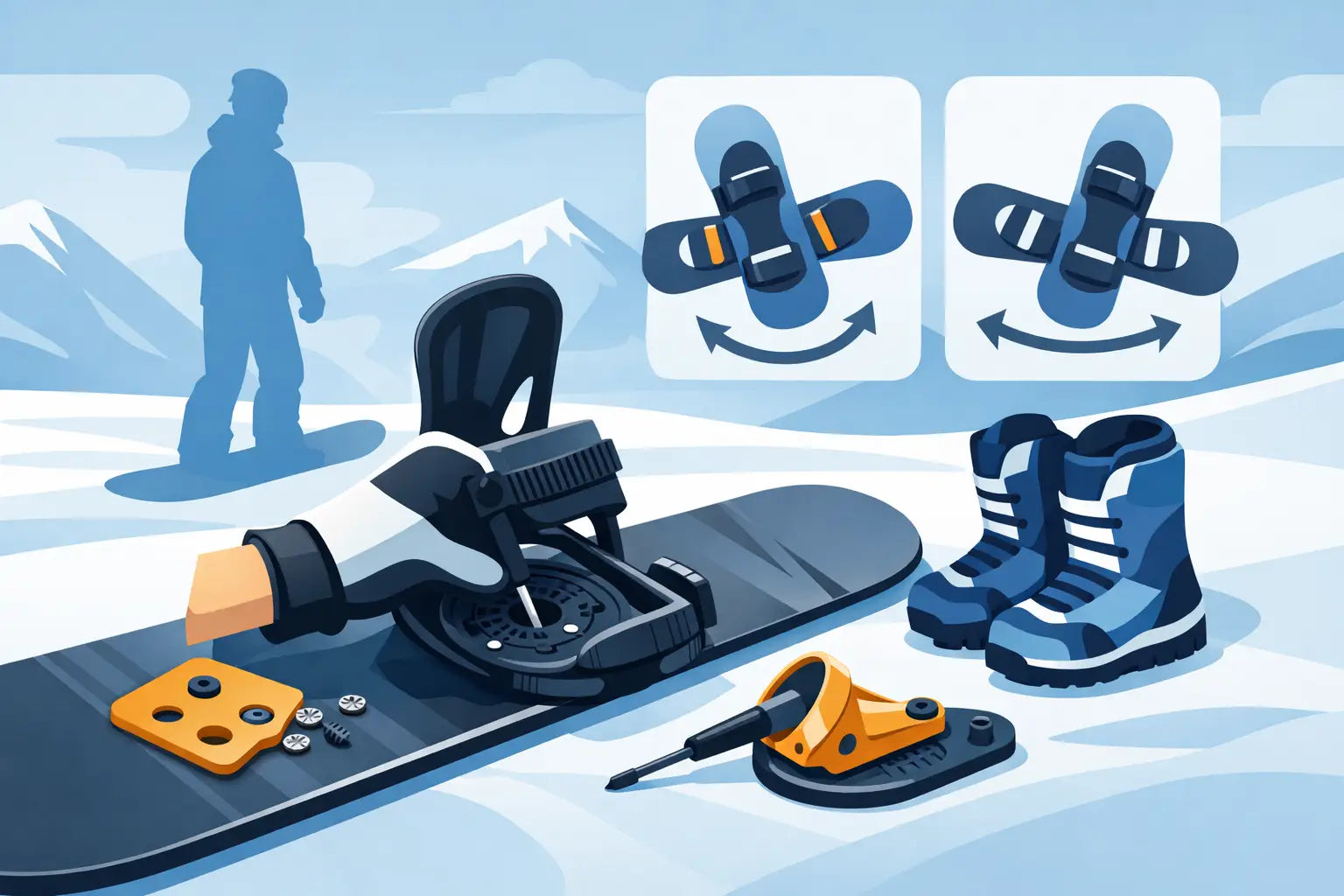 Comment régler ses fixations snowboard