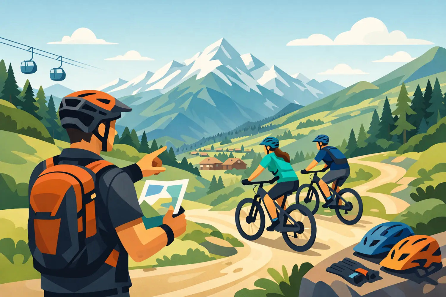 Cours VTT Verbier adulte - bien choisir