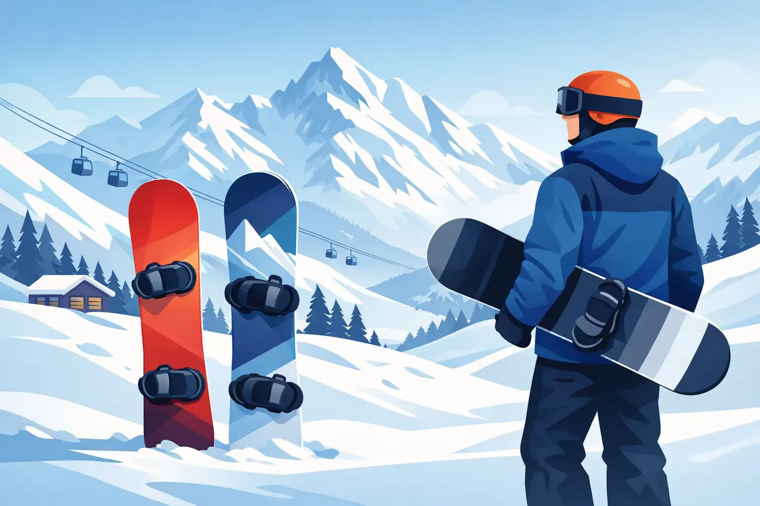 Vente snowboard Verbier : choisir sa planche