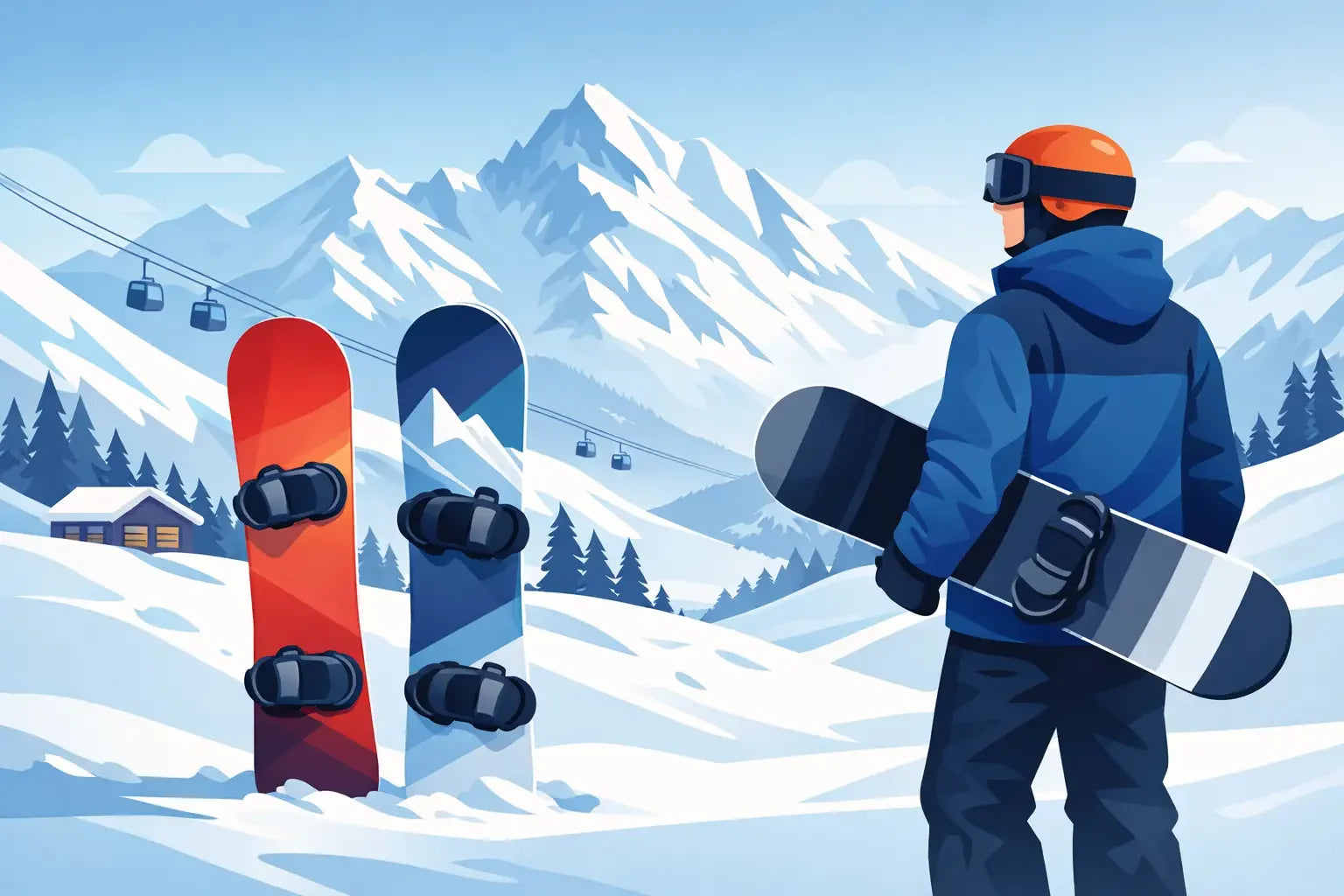 Vente snowboard Verbier : choisir sa planche