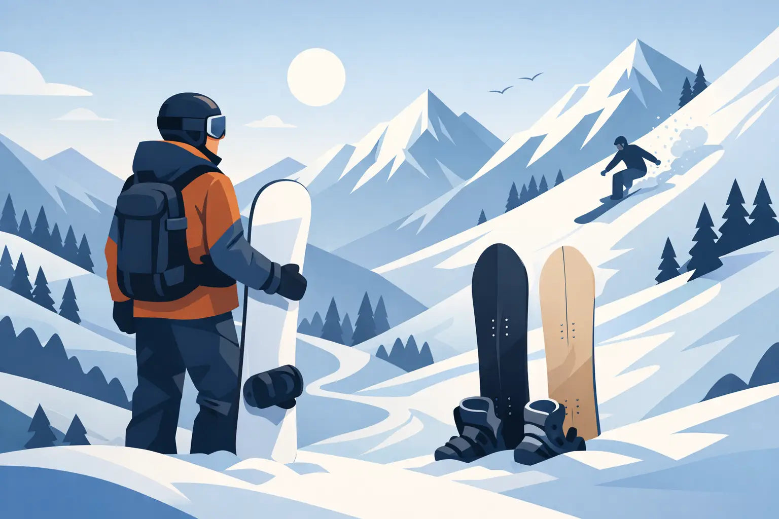 Guide choix snowboard freeride pour mieux rider