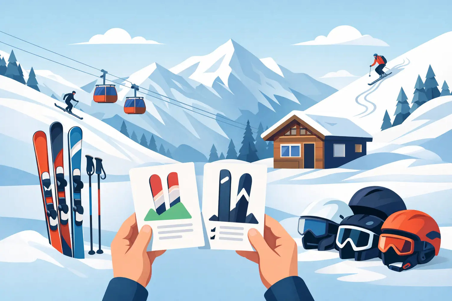 Location skis Verbier - bien louer selon votre ski