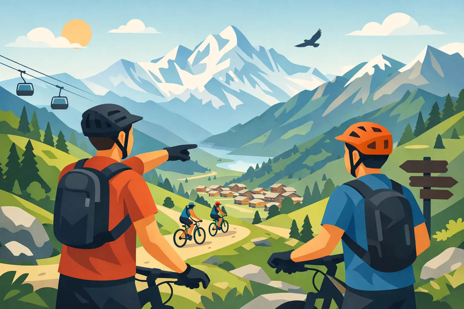 Guide VTT Verbier - bien choisir sa sortie