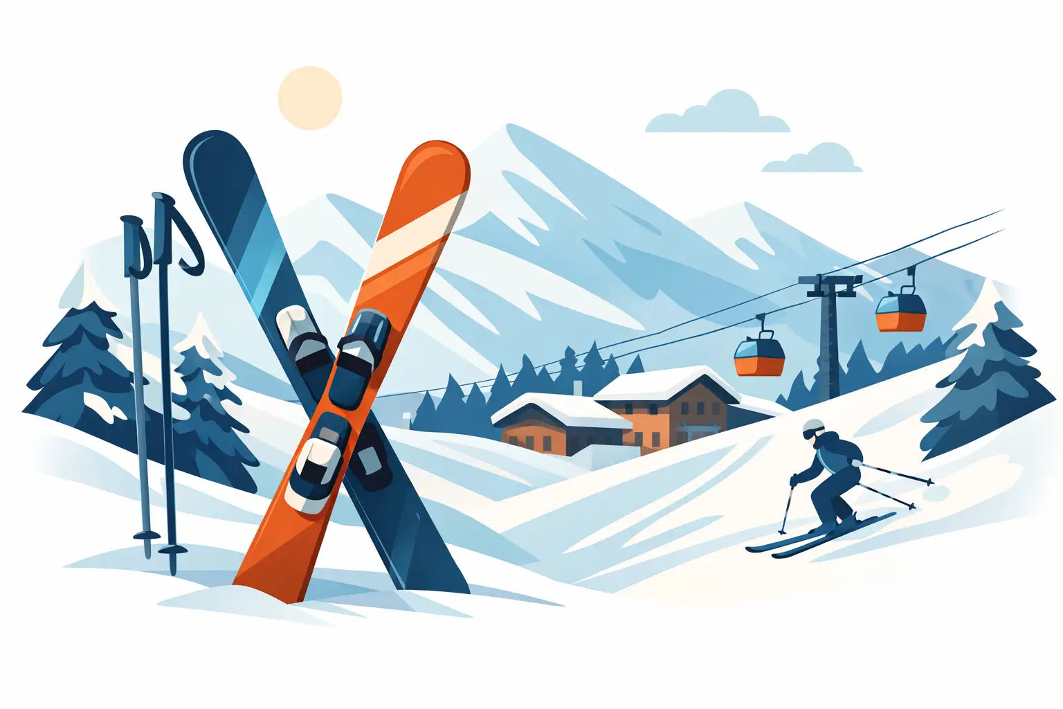 Les meilleurs skis polyvalents en station