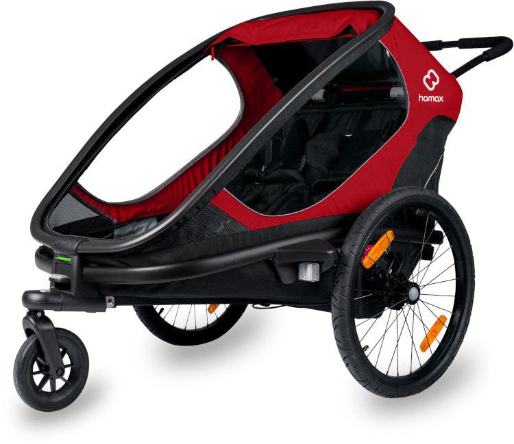 HAMAX - Outback 2-in-1 Bike Trailer - Adventure Ready! 🚴‍♀️👨‍👩‍👦