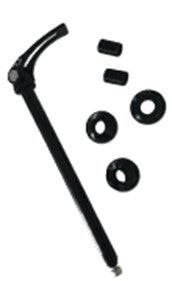 HAMAX - 12mm Black Thru Axle - Elevate Your E-Bike Experience 🚴‍♀️🌟