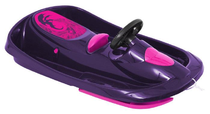 HAMAX - Sno Dragon Violet Sled - Unleash Snow Adventures! ❄️🐉