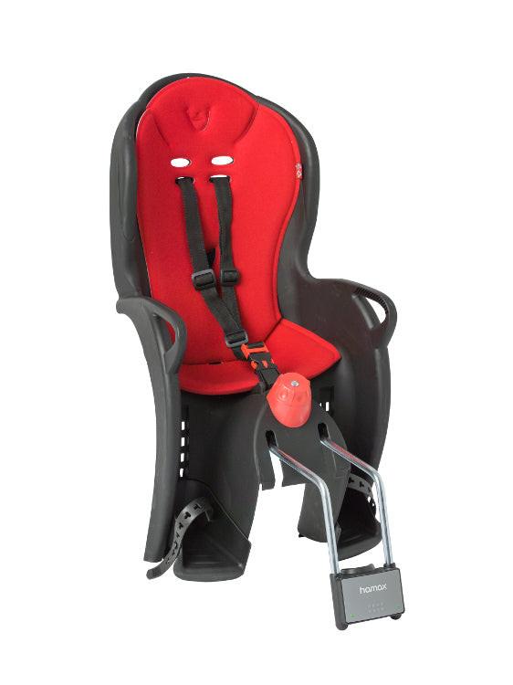 HAMAX - Sleepy Red/Black Bike Seat - Comfort & Safety for Kids 🚴♂️💫
