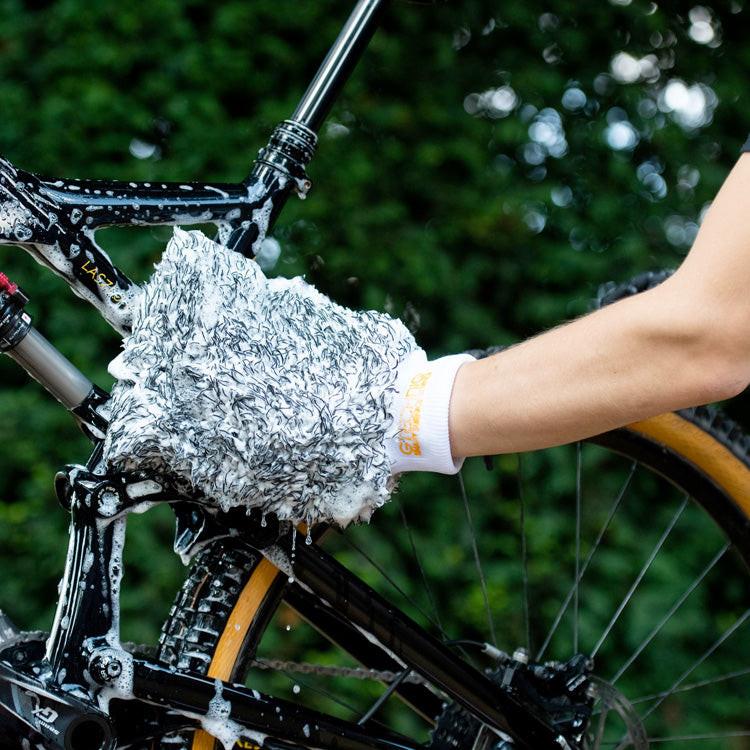 GTECHNIQ - Bike Microfibre Wash Mitt GBM | Waschhandschuh fürs Fahrrad