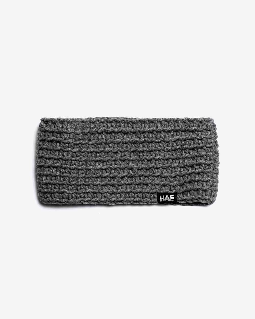 Handmade Stirnband Uni - Handgehäkelt im Wallis.