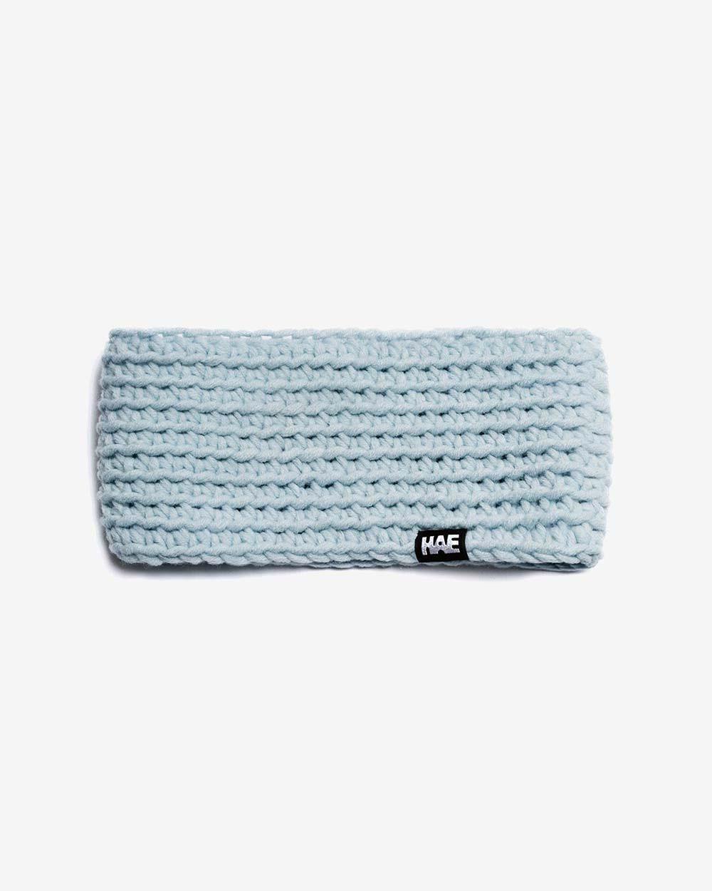 Handmade Stirnband Uni - Handgehäkelt im Wallis.