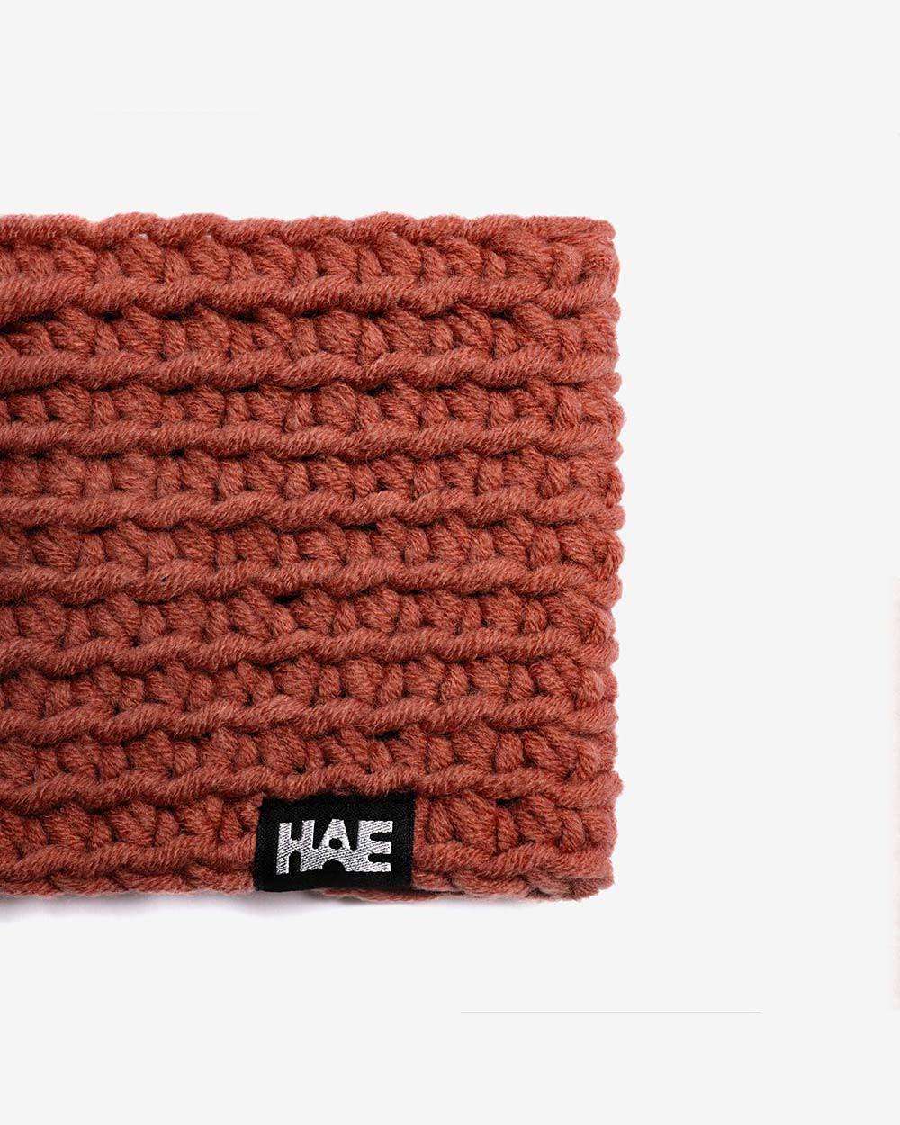 Handmade Stirnband Uni - Handgehäkelt im Wallis.