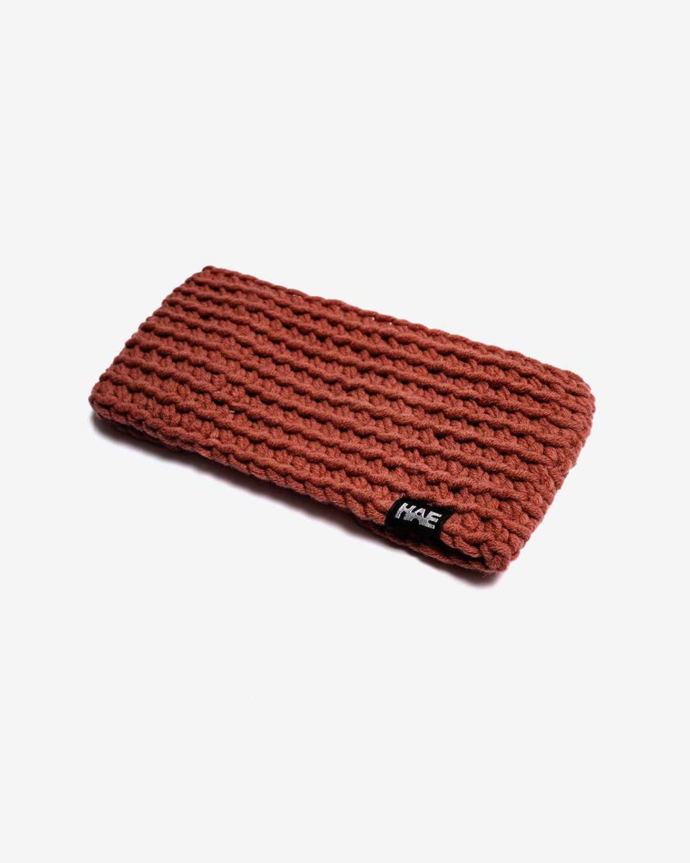 Handmade Stirnband Uni - Handgehäkelt im Wallis.