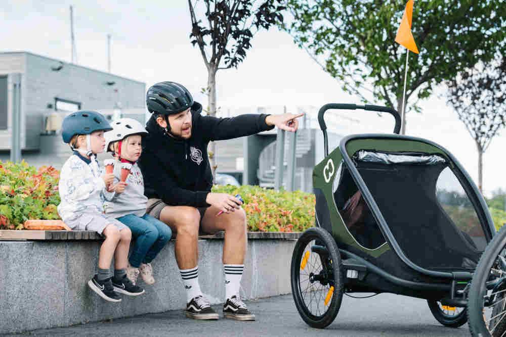 HAMAX - Outback 2 in 1 Bicycle Trailer - Adventure Ready! 🚴♀️✨