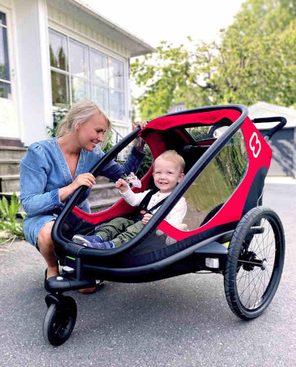 HAMAX - Outback 2-in-1 Bike Trailer - Adventure Ready! 🚴♀️👨👩👦