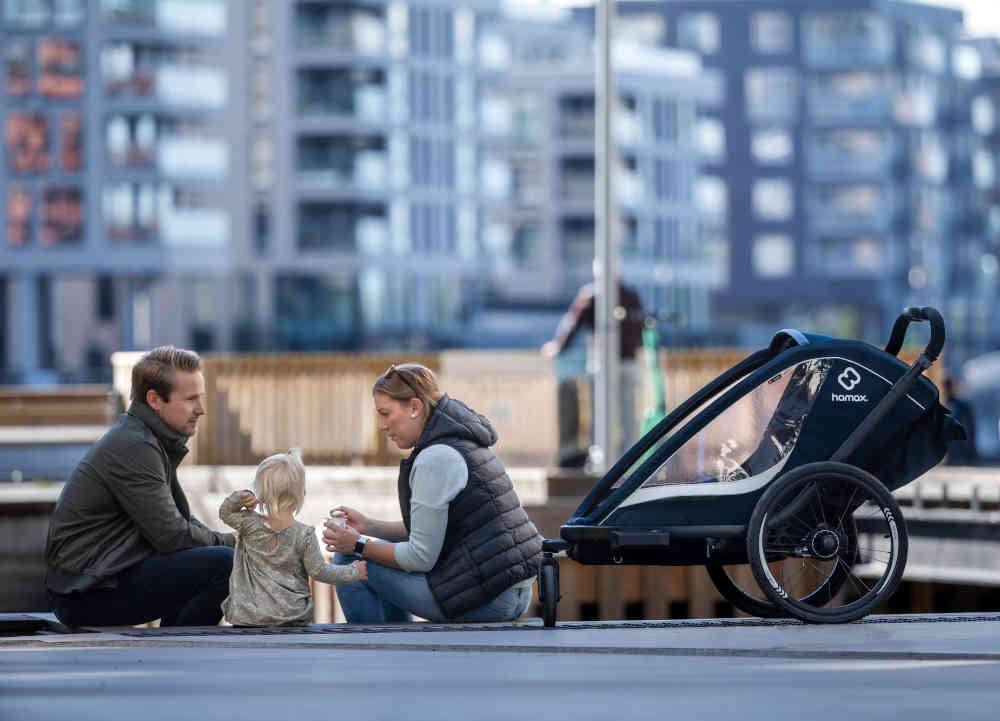 HAMAX - Breeze ONE Bike Trailer - Ultimate Child Comfort 🚴‍♂️✨