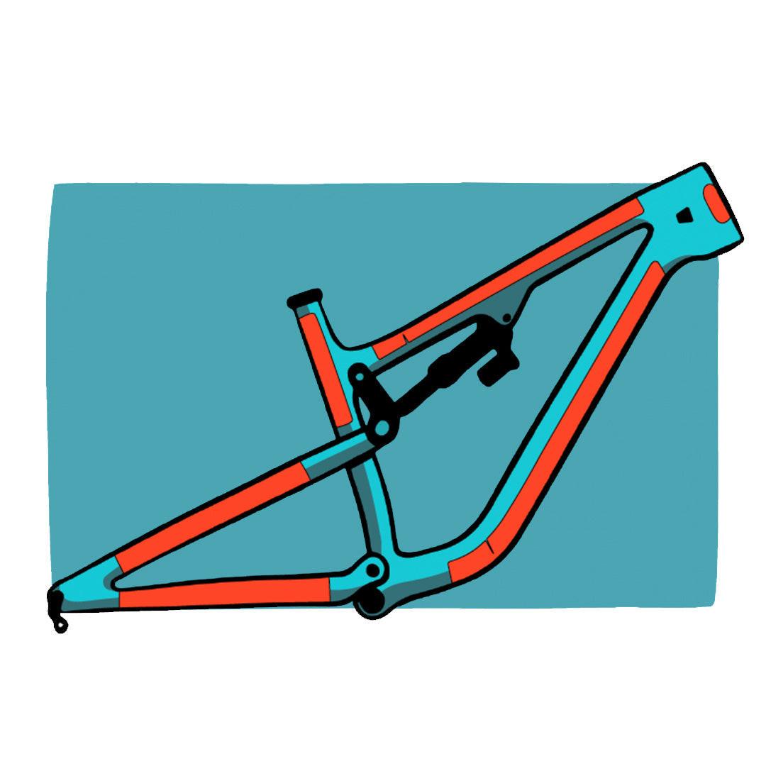 RIDEWRAP - Essential Protection - MTB Frame Kit