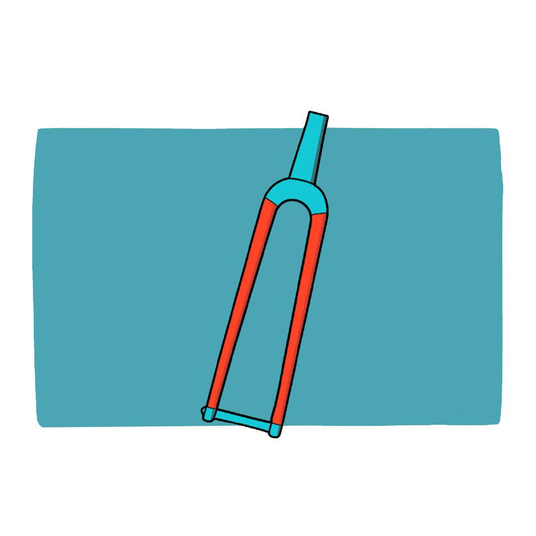 RIDEWRAP - Covered Protection - Road & Gravel Fork Kit