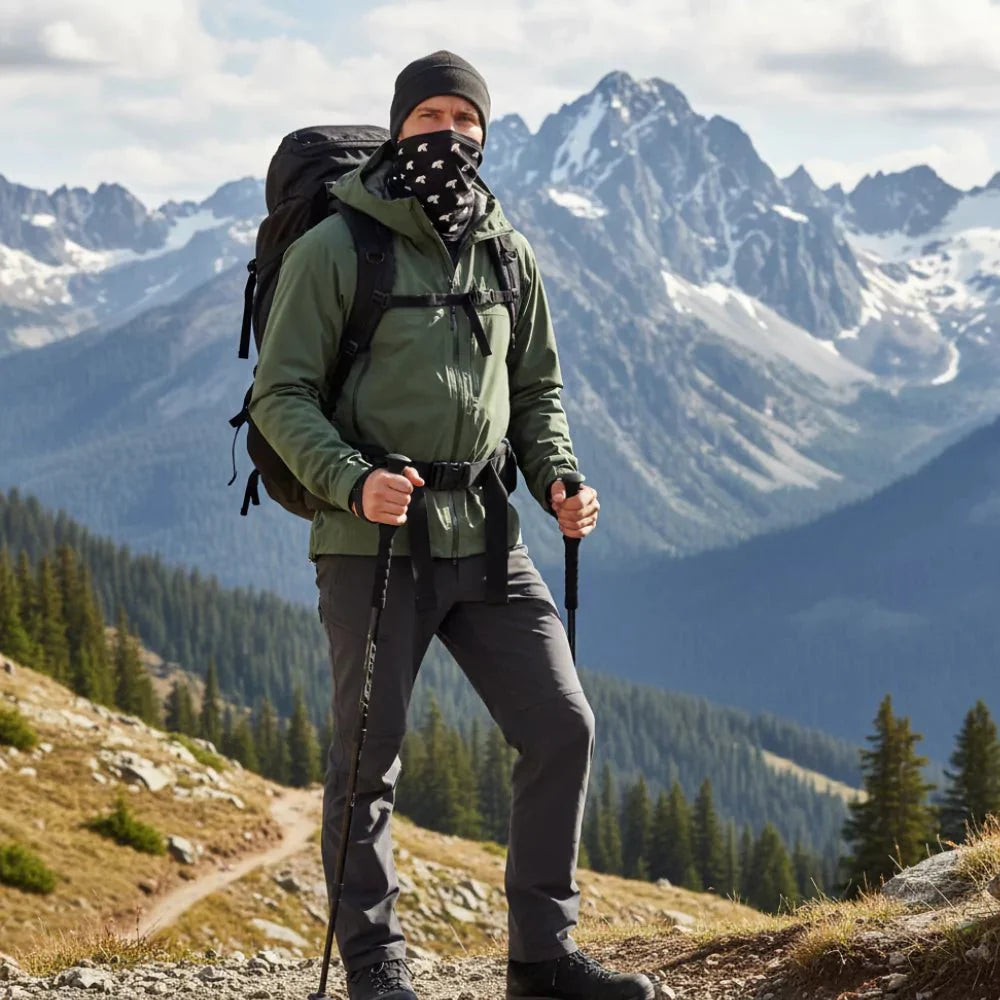 Cache cou réversible