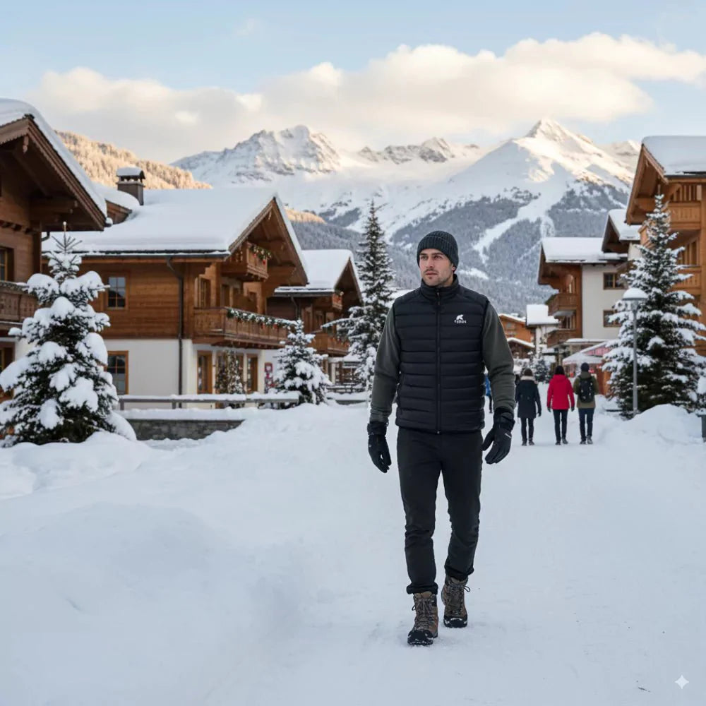 Doudoune sans manches Merino Nordend Men