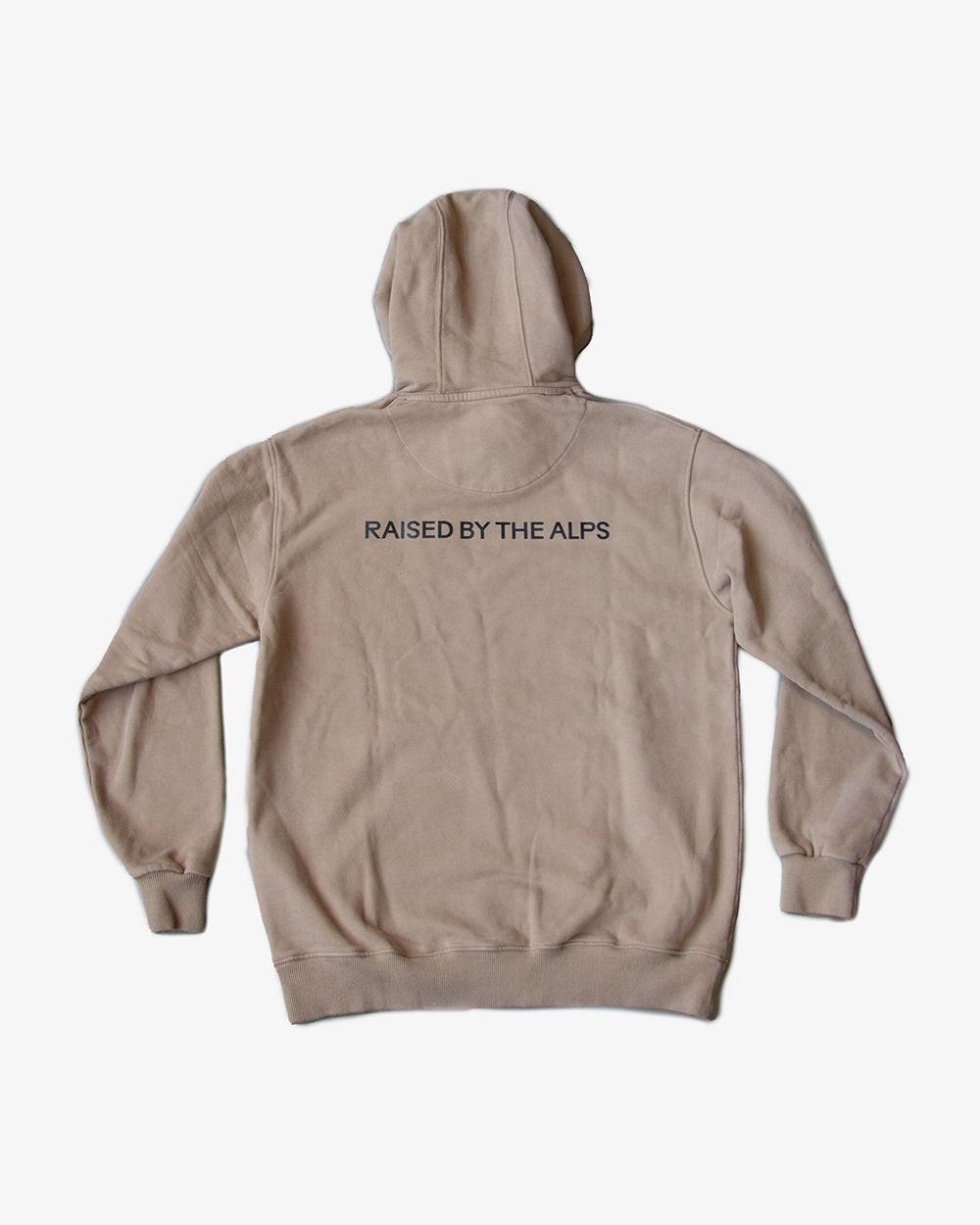 HAE Essentials Hoodie "Raised by the Alps".