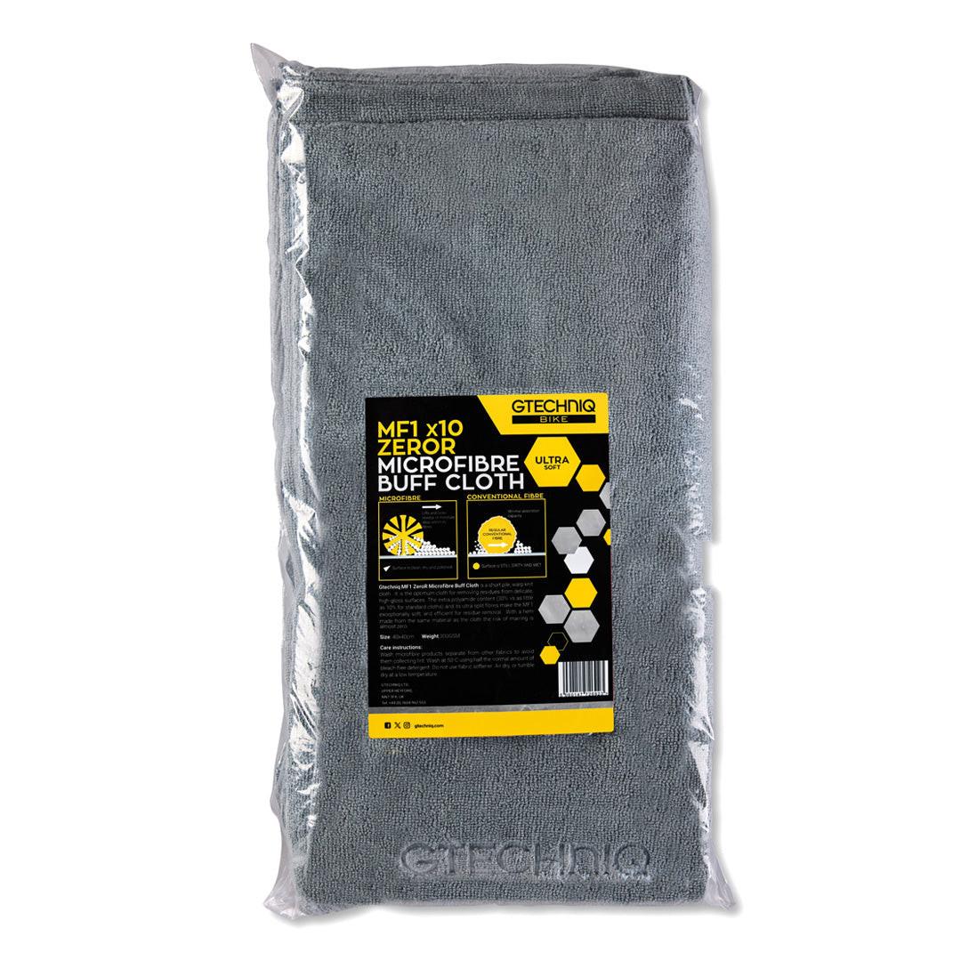 GTECHNIQ - 10 Stück Poliertuch ZeroR Microfibre Buff Cloth
