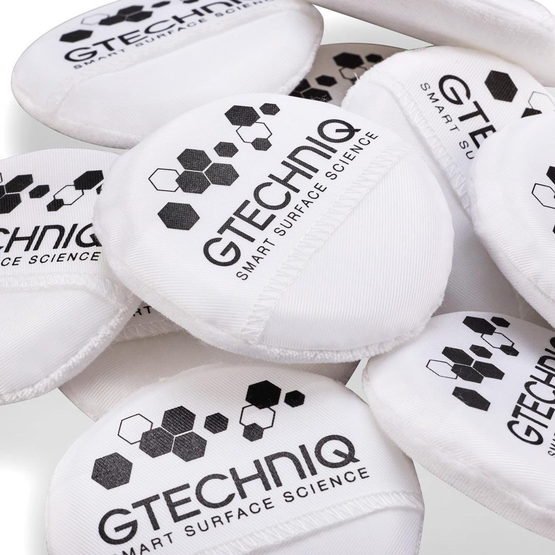 GTECHNIQ - Set of 10 - Ultra Soft Foam Filled Microfibre Applicator | 10er Set - Ultra weicher Mikrofaser Applikator