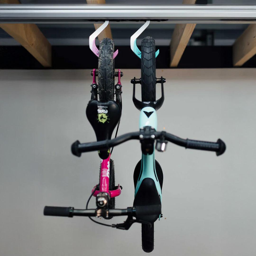 STASHED PRODUCTS - SpaceRail Bike Storage System | CEILING SYSTEM
